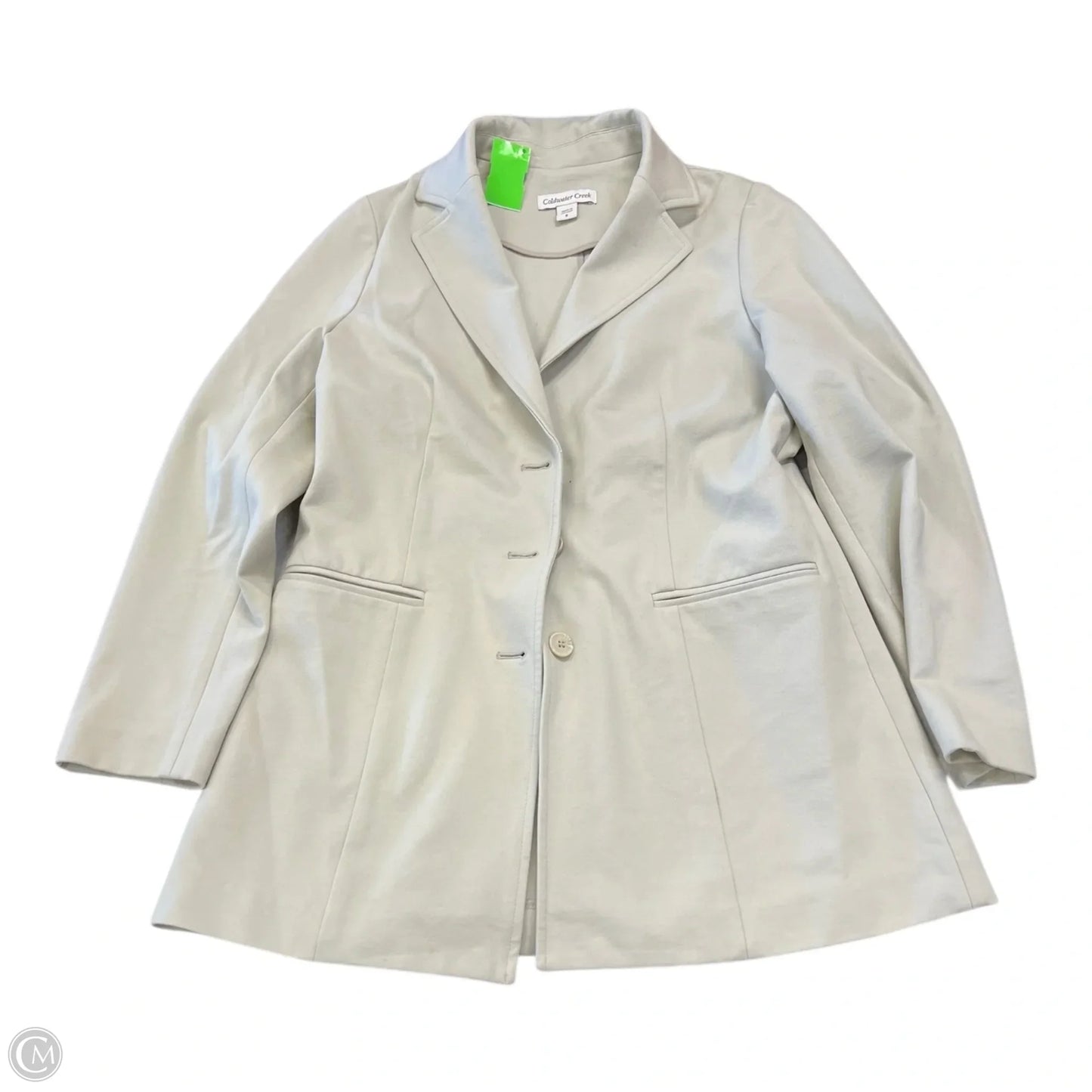 Jacket Other By Coldwater Creek In Cream, Size: 8