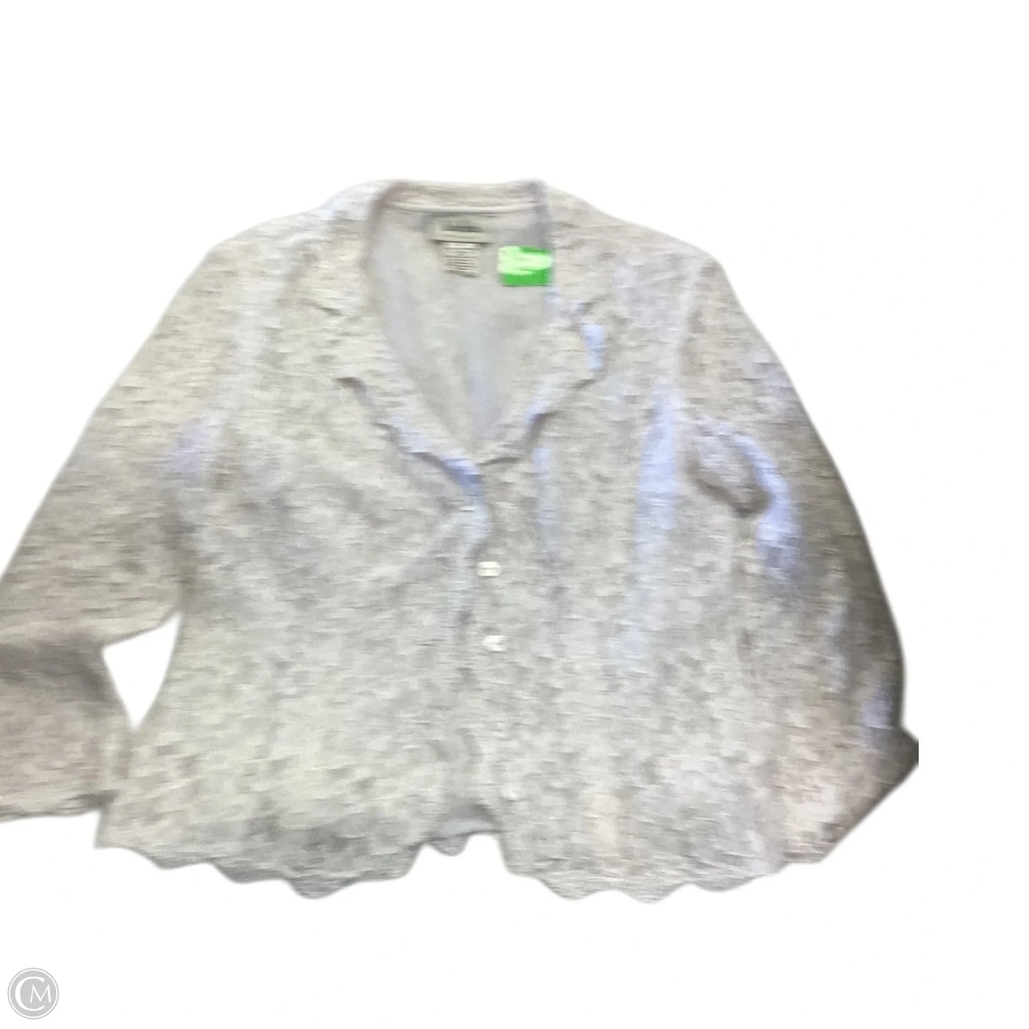 Top Long Sleeve Designer By Neiman Marcus In White, Size: M