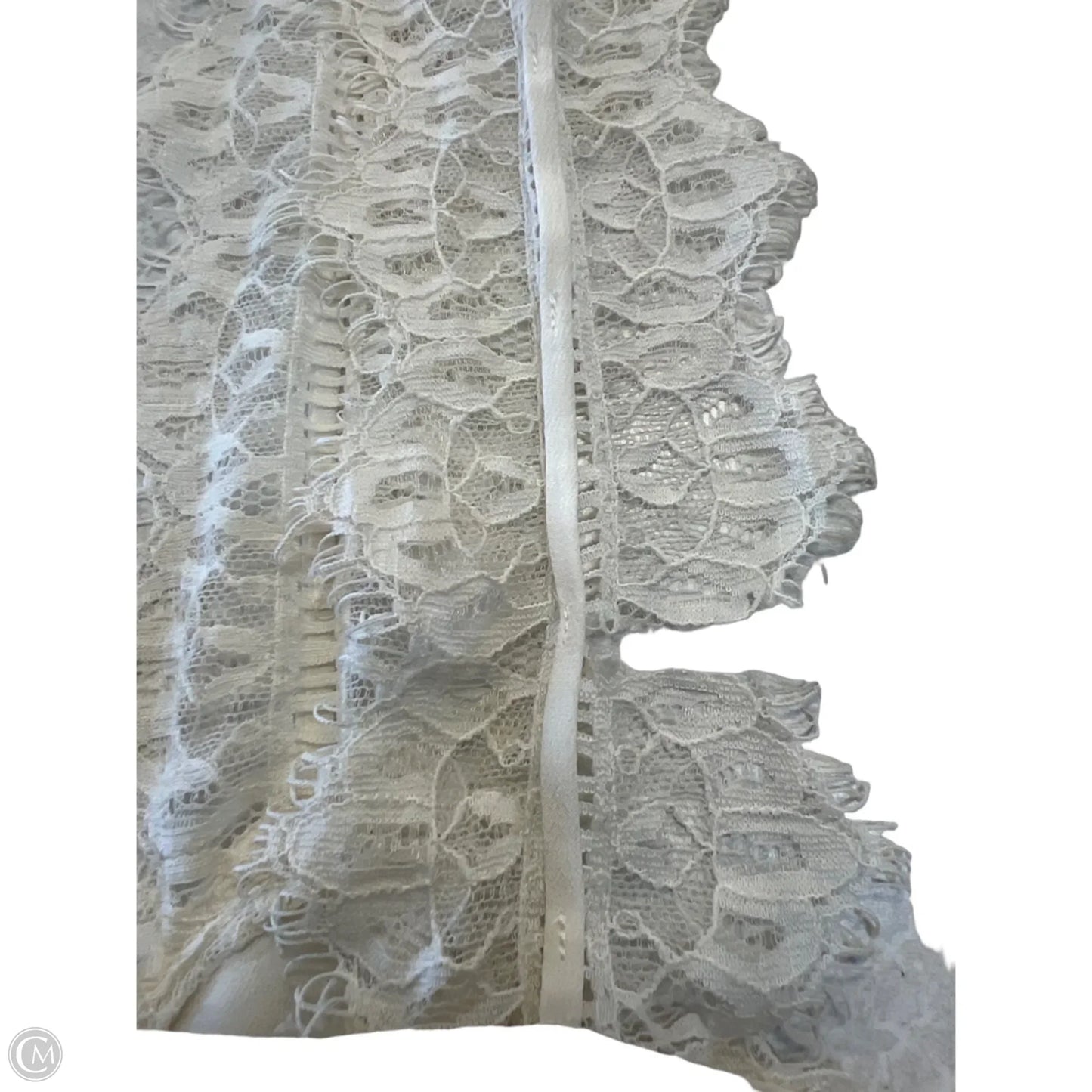 Top Cami By Clothes Mentor In Cream, Size: L