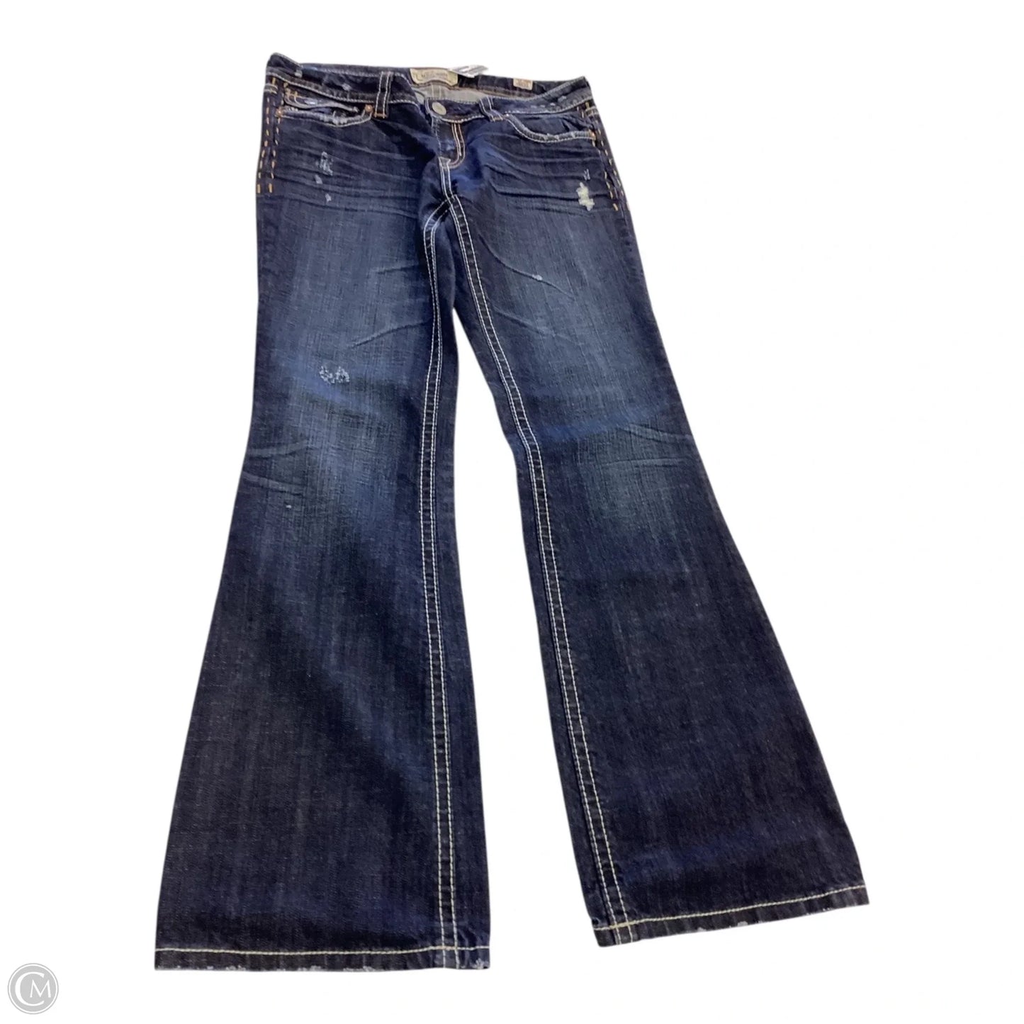 Jeans Boot Cut By Mek In Blue, Size: 10