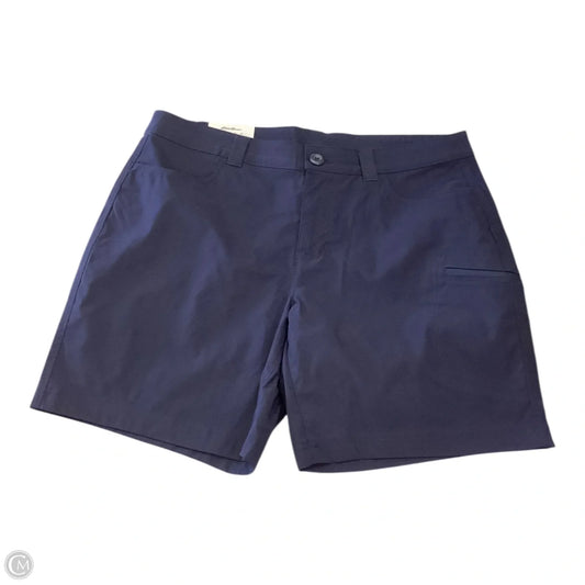 Shorts By Eddie Bauer In Navy, Size: 12