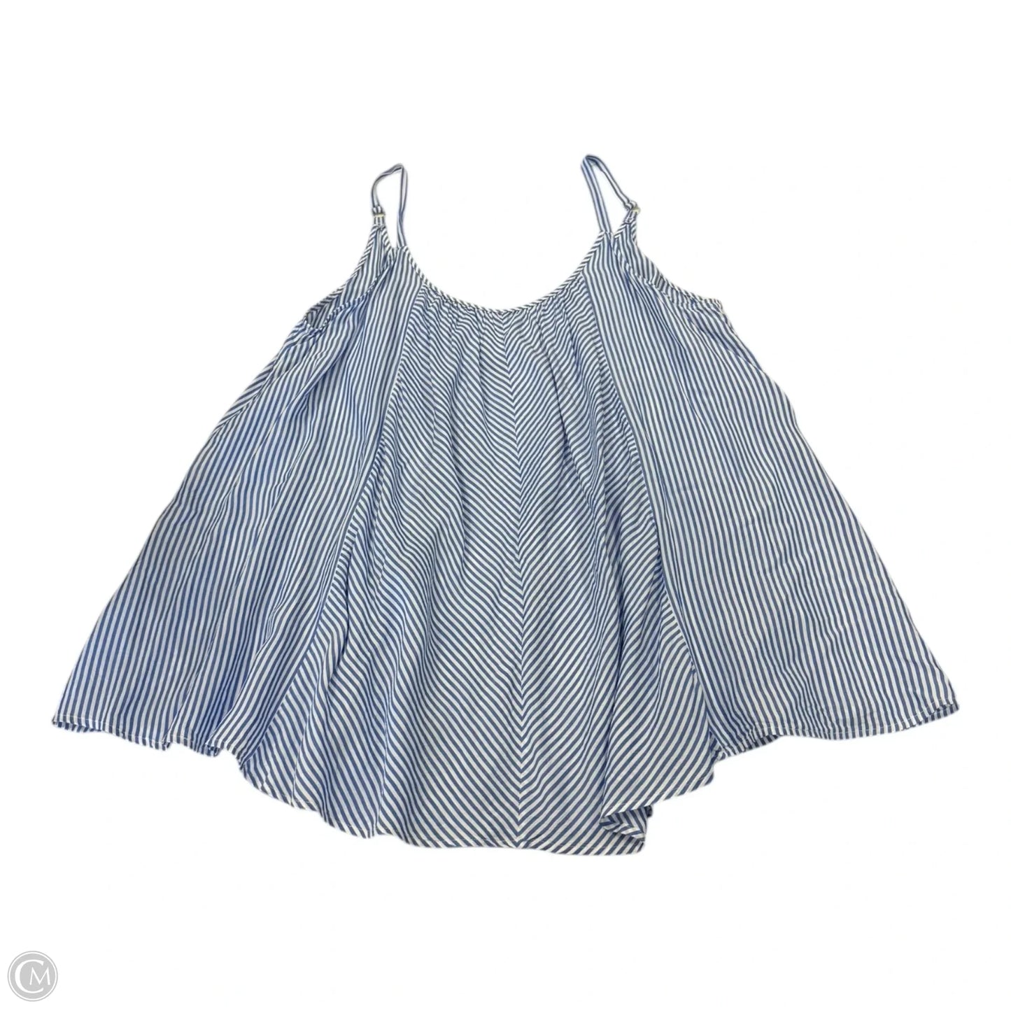 Top Sleeveless By Tommy Bahama In Striped Pattern, Size: L