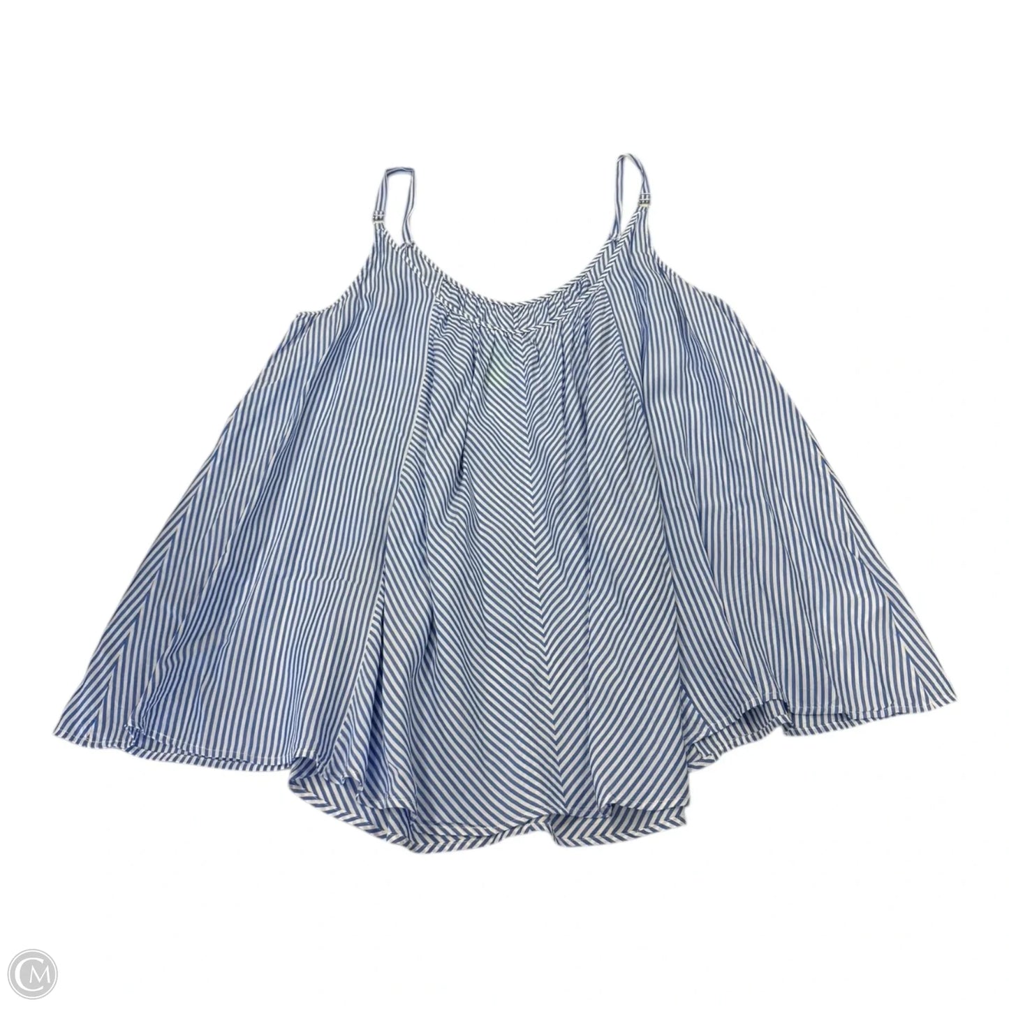 Top Sleeveless By Tommy Bahama In Striped Pattern, Size: L