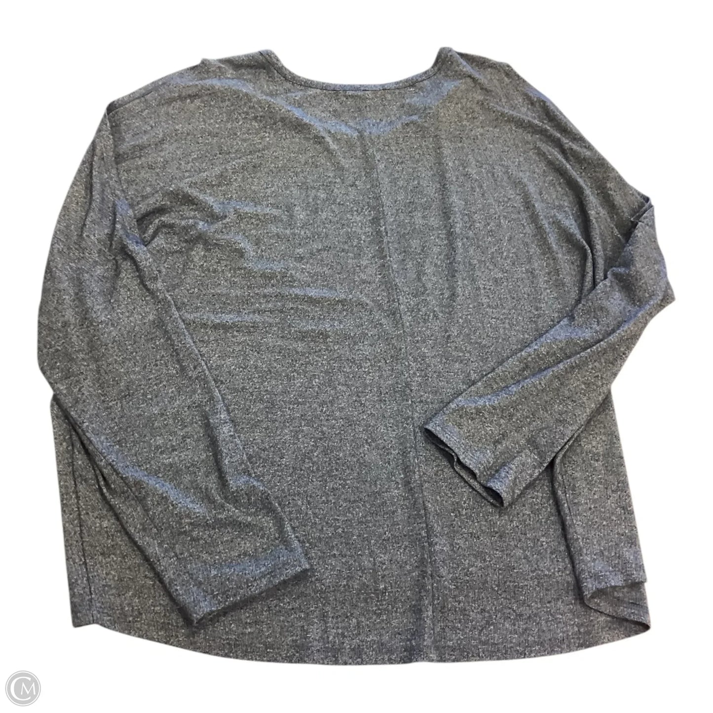 Top Long Sleeve By Acemi In Blue, Size: L