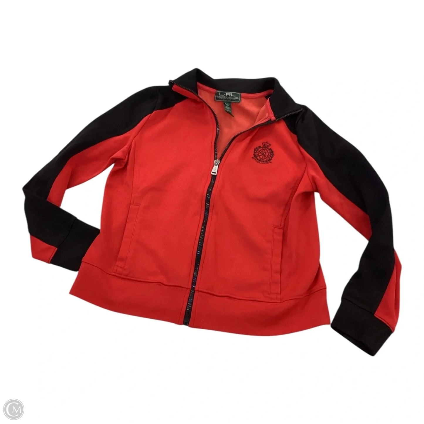 Athletic Jacket By Ralph Lauren In Red, Size: Sp