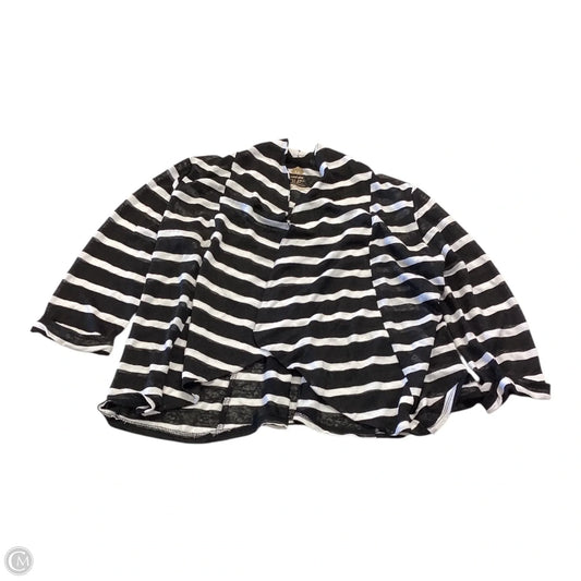 Cardigan By Clothes Mentor In Striped Pattern, Size: Xxl