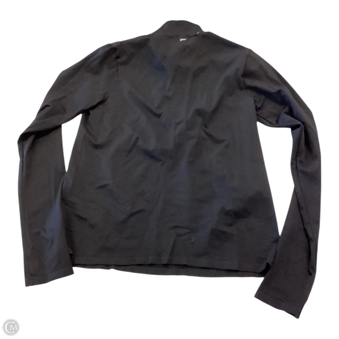 Top Long Sleeve By Fabletics In Black, Size: L