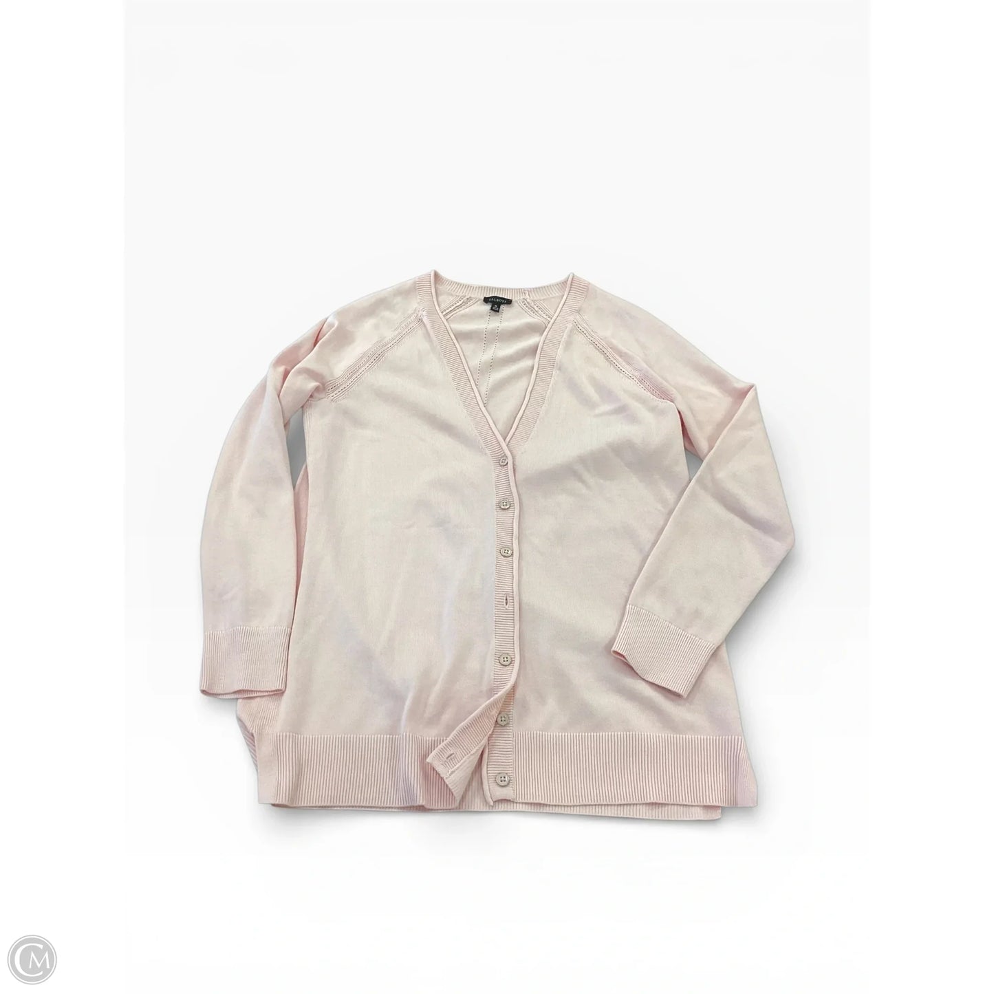 Cardigan By Talbots In Pink, Size: M