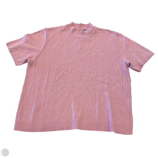 Sweater By Koret In Pink, Size: L