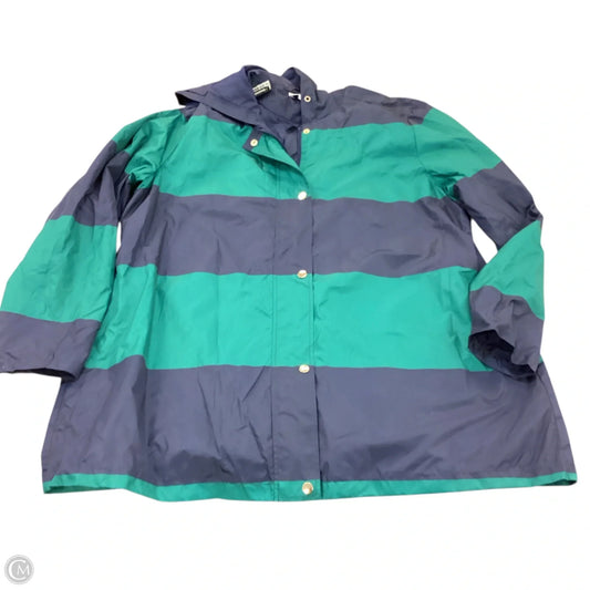 Jacket Other By Kim Rogers In Blue & Green, Size: 2x