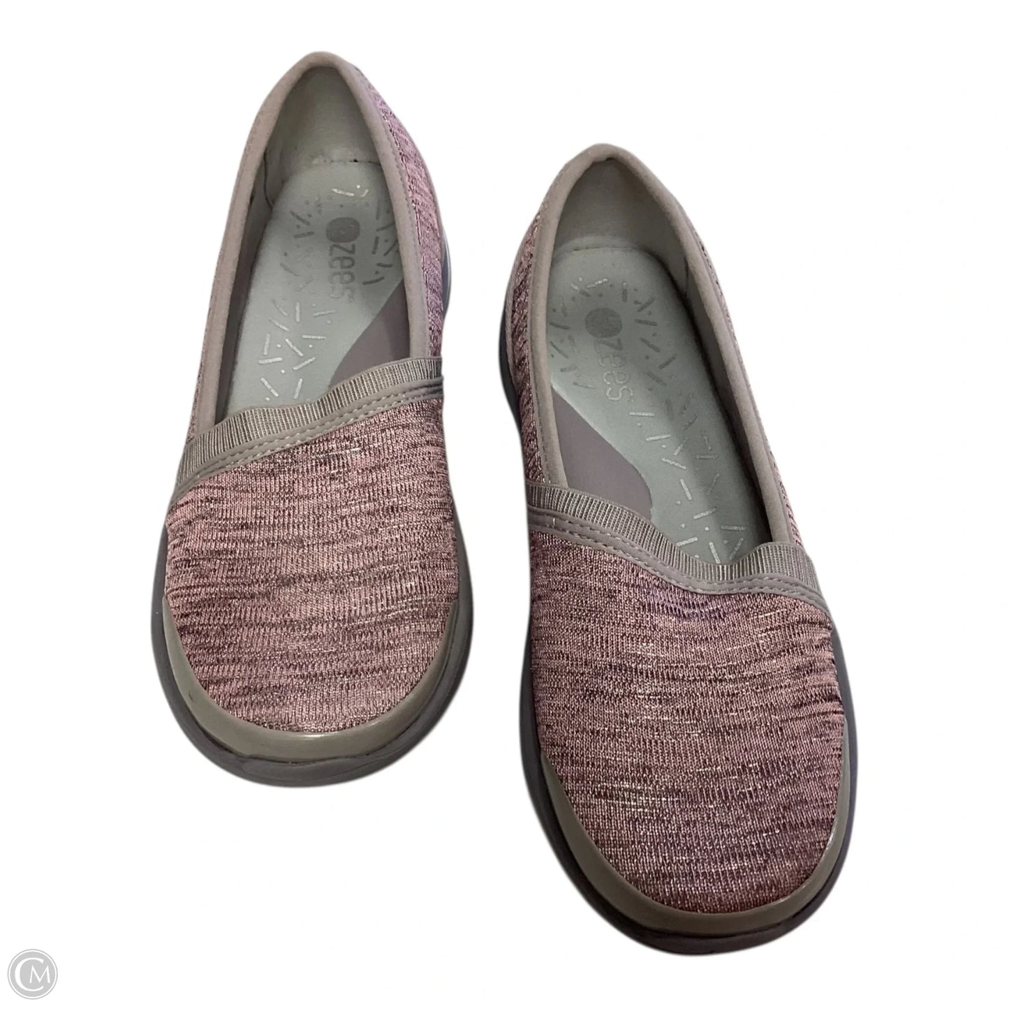 Shoes Heels Wedge By Bzees In Pink, Size: 6