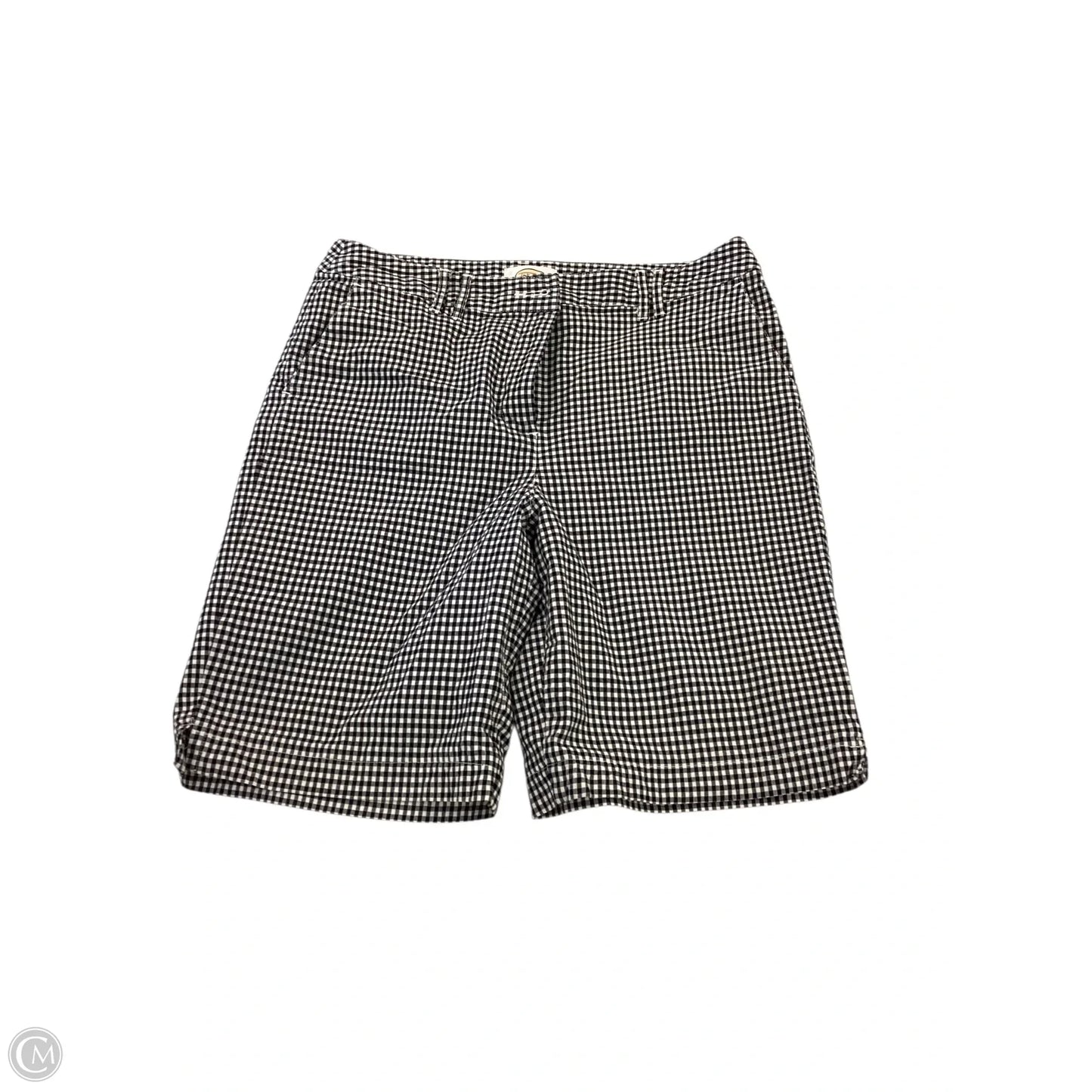 Shorts By Talbots In Checkered Pattern, Size: 12