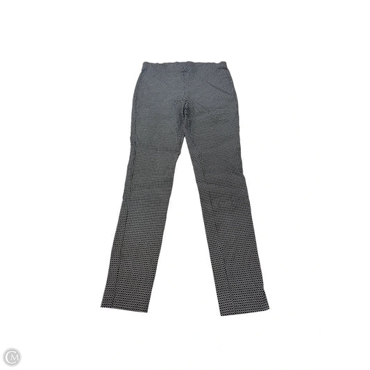 Pants Designer By Michael Kors In Black & White, Size: L
