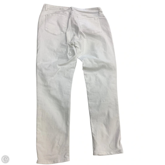 Pants Cropped By Loft In White, Size: 10