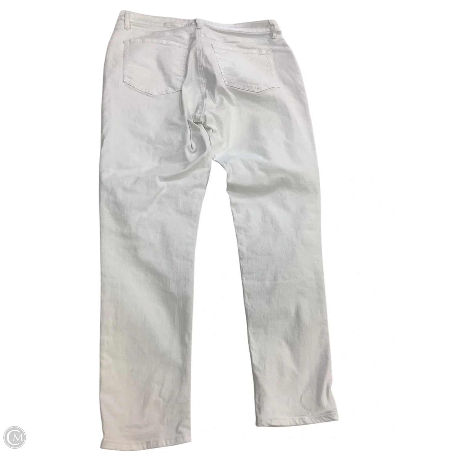 Pants Cropped By Loft In White, Size: 10