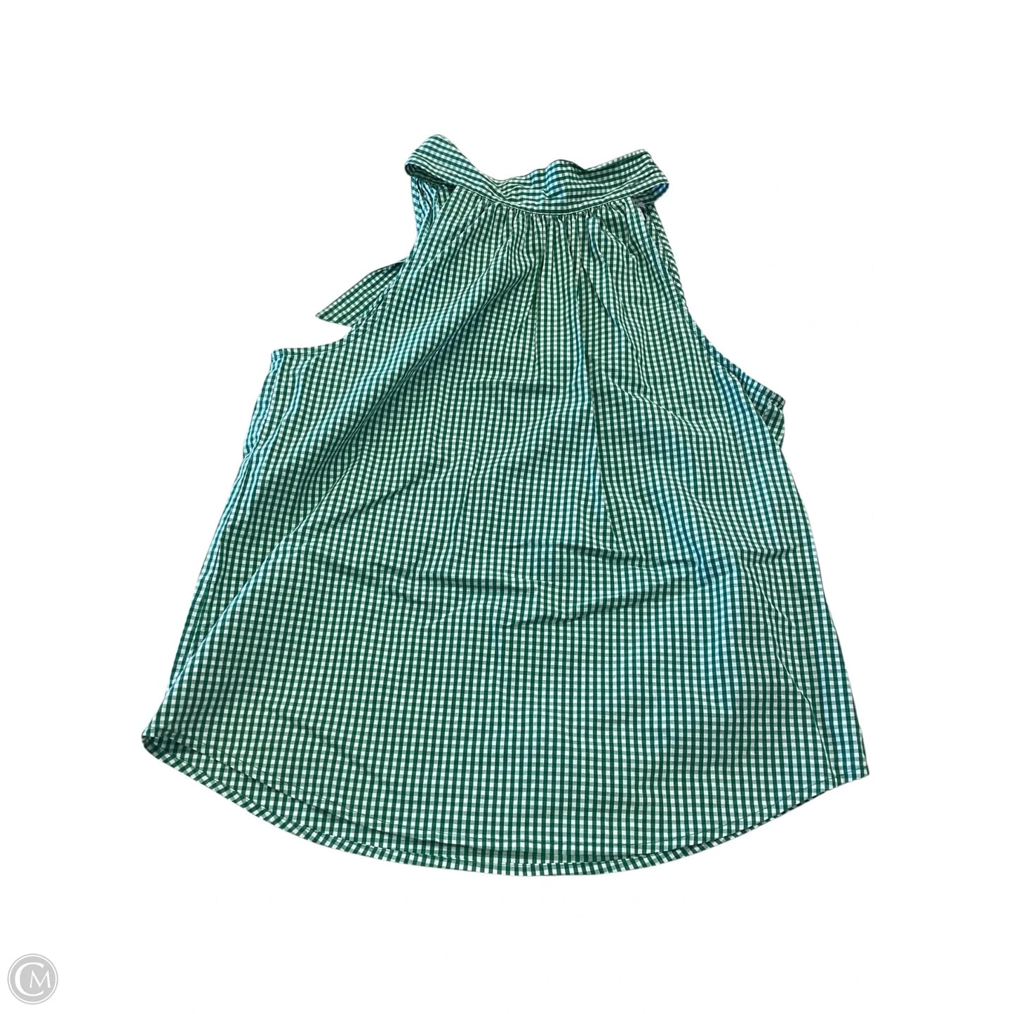 Blouse Sleeveless By J. Crew In Green, Size: 4