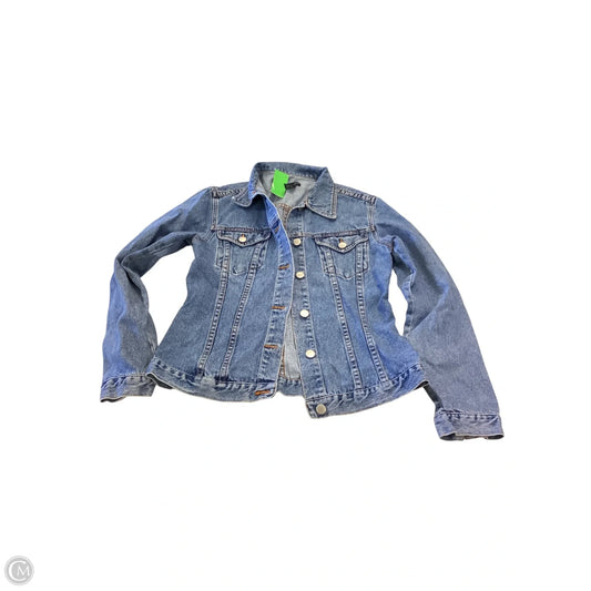 Jacket Denim By Clothes Mentor In Blue, Size: M