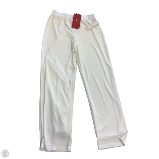 Pants Lounge By Connie In White, Size: M
