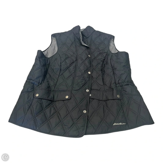 Vest Puffer & Quilted By Eddie Bauer In Grey, Size: 3x