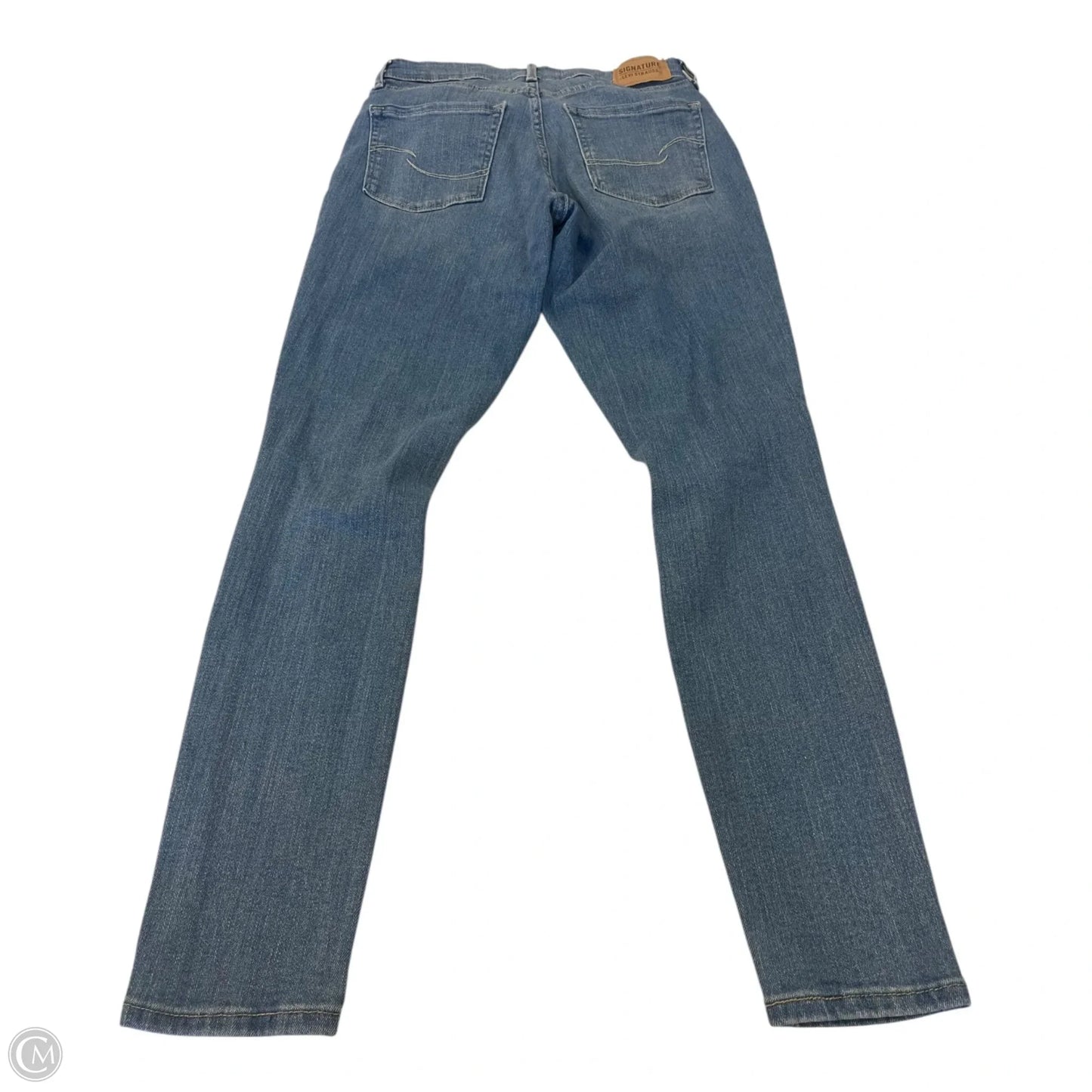 Jeans Skinny By Levis In Blue, Size: 4