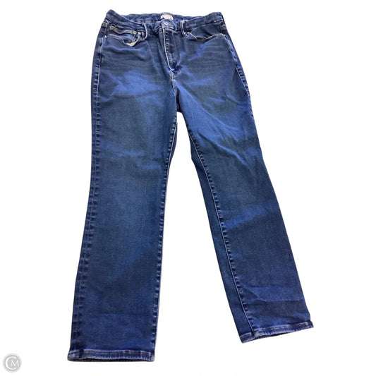 Jeans Cropped By Good American In Blue, Size: 14