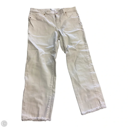 Pants Cropped By 1822 Denim In White, Size: 12