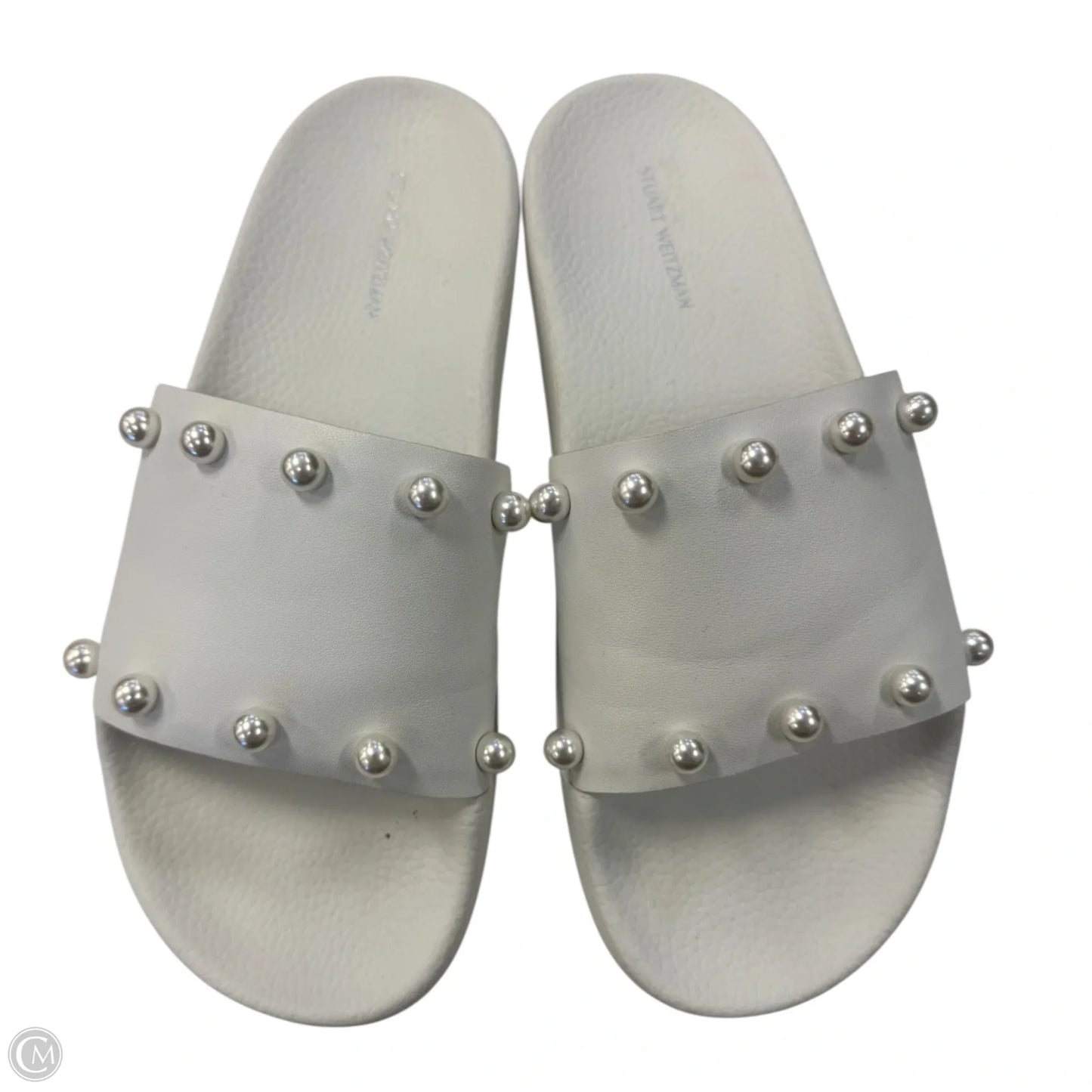 Shoes Designer By Stuart Weitzman In White, Size: 8