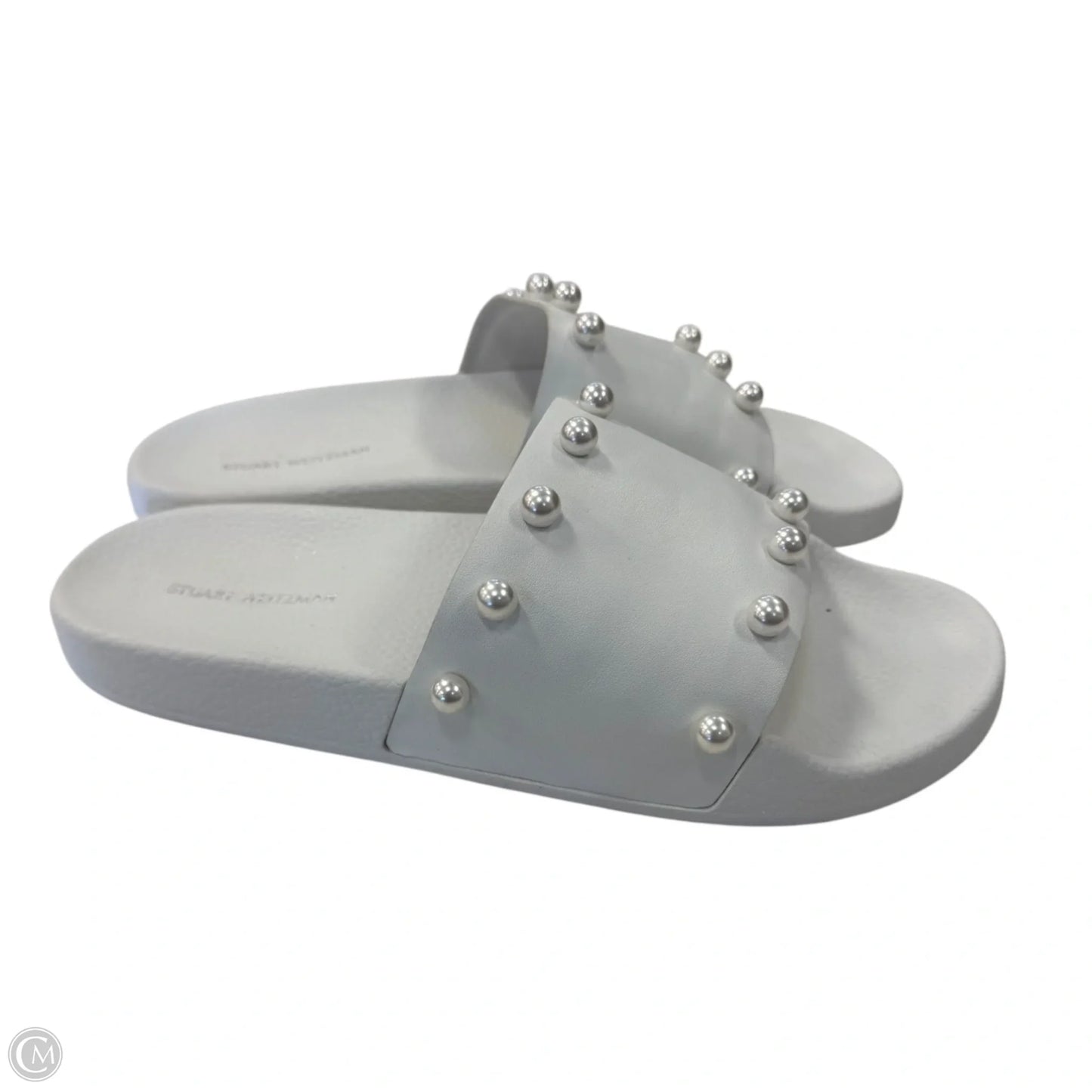 Shoes Designer By Stuart Weitzman In White, Size: 8