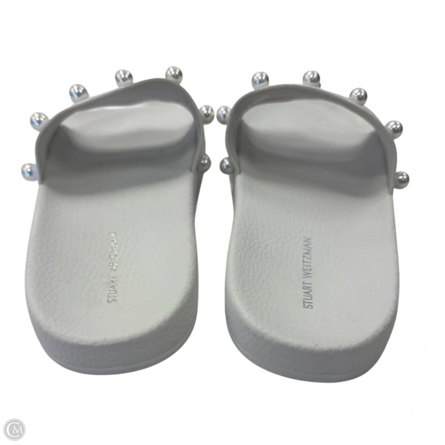 Shoes Designer By Stuart Weitzman In White, Size: 8