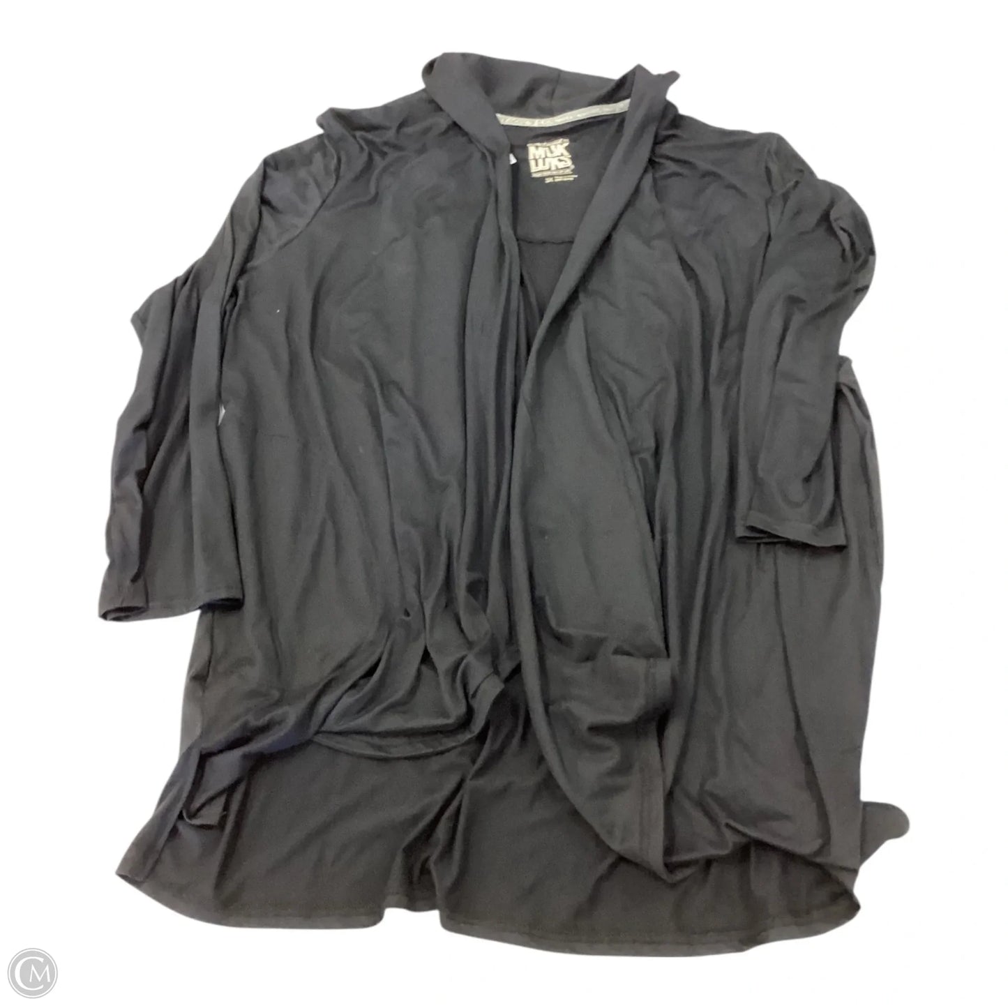 Jacket Other By Muk Luks In Black, Size: 3x