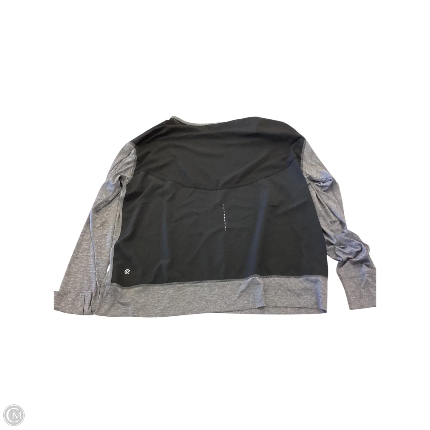 Top Long Sleeve By Champion In Grey, Size: Xl