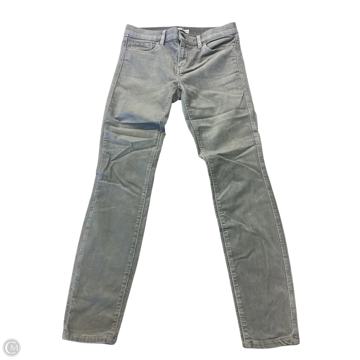 Pants Corduroy By Loft In Grey, Size: 0