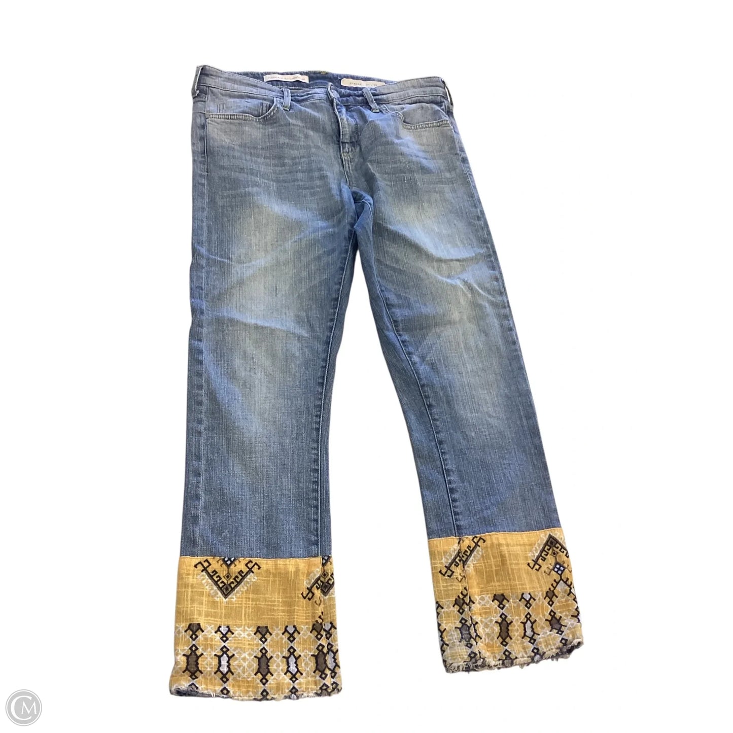 Jeans Cropped By Pilcro In Blue, Size: 8