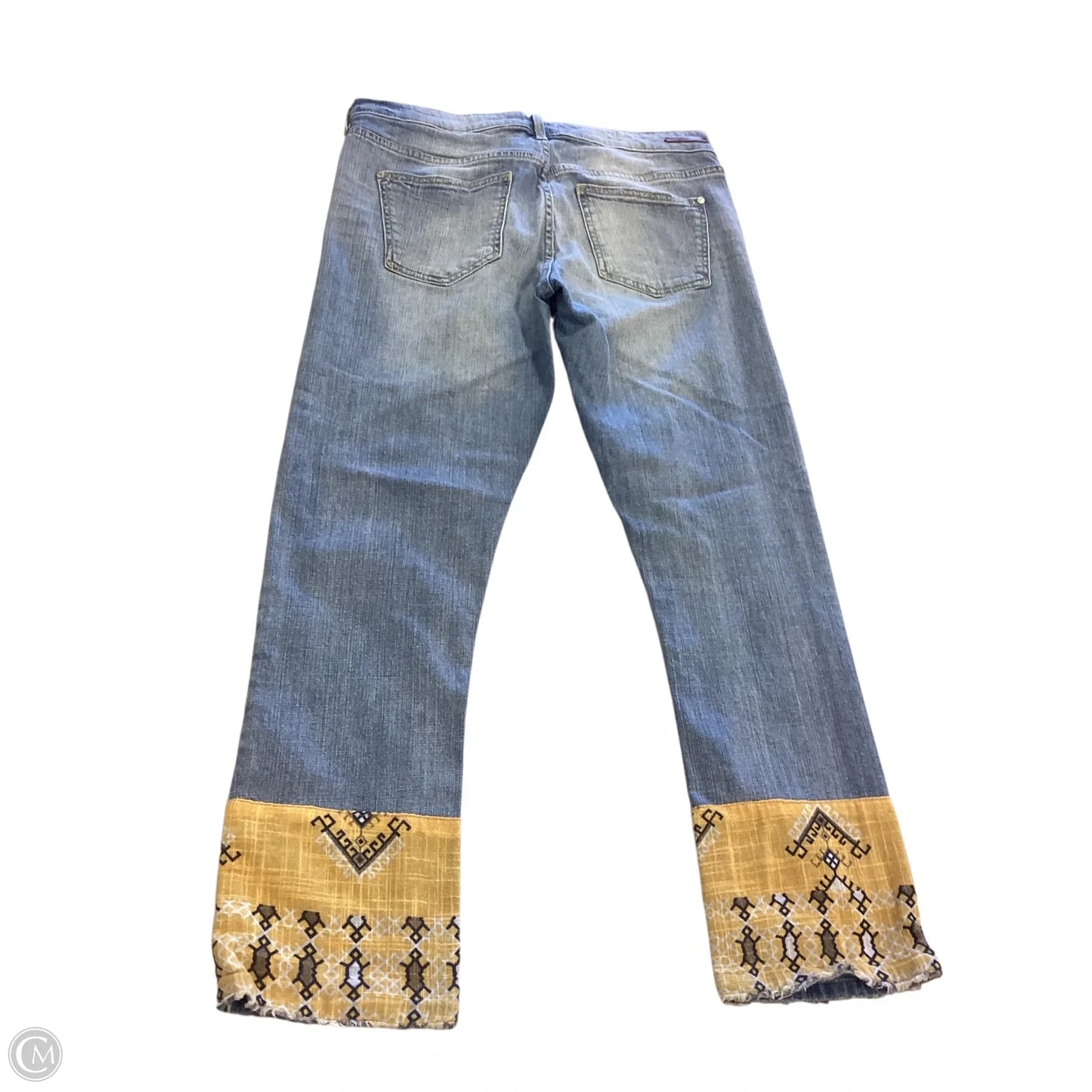 Jeans Cropped By Pilcro In Blue, Size: 8