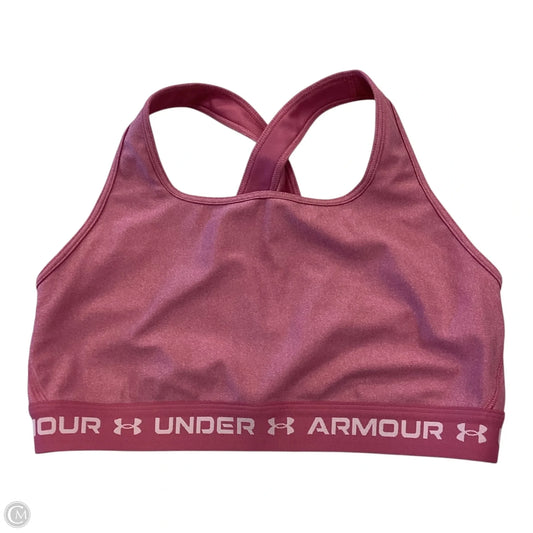 Athletic Bra By Under Armour In Pink, Size: Xl