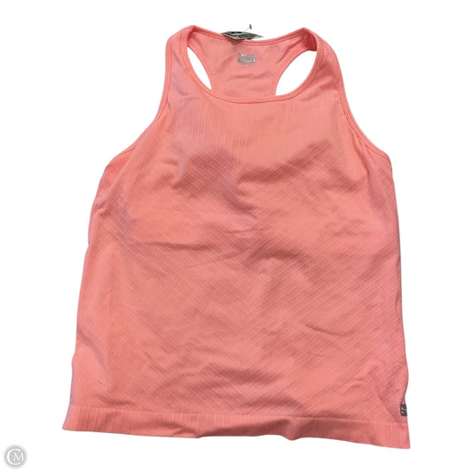 Athletic Tank Top By Hind In Orange, Size: L