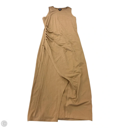 Dress Casual Maxi By Inc In Gold, Size: S