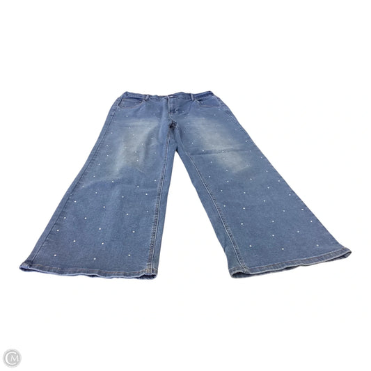 Jeans Wide Leg By No Comment In Blue, Size: Xl
