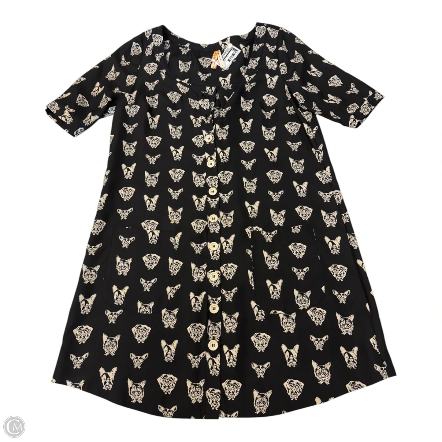 Dress Casual Short By Maeve In Animal Print, Size: S