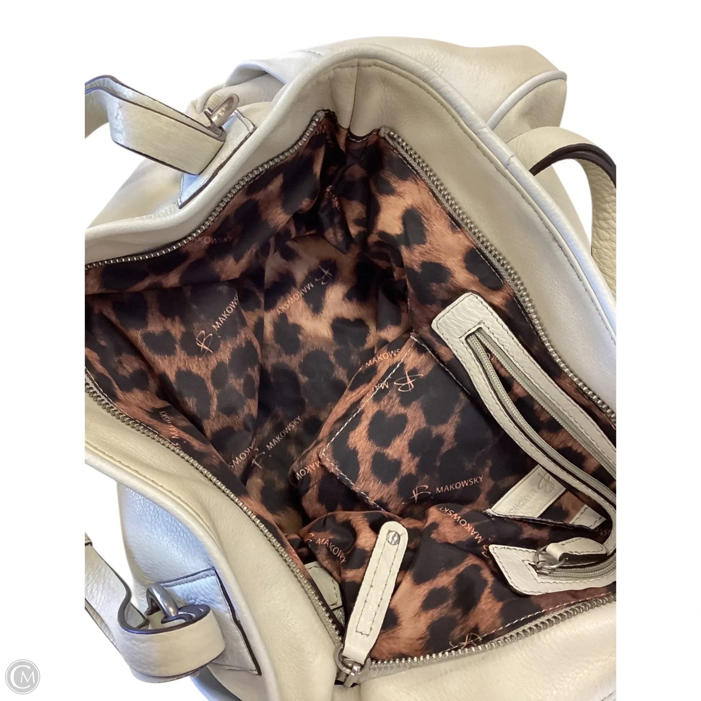 Handbag By Makowsky, Size: Large