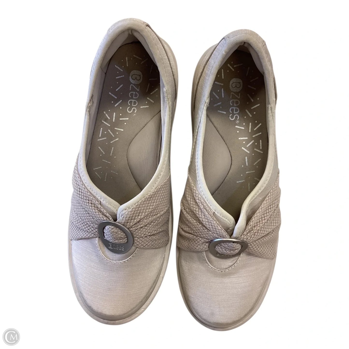 Shoes Flats By Clothes Mentor In Tan, Size: 9.5