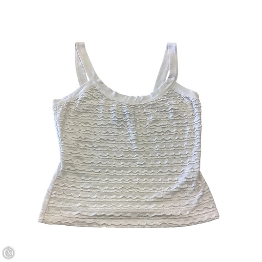 Top Sleeveless By Anthropologie In Cream, Size: L