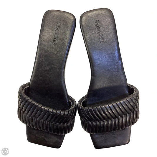 Shoes Flats By Open Edit In Black, Size: 8