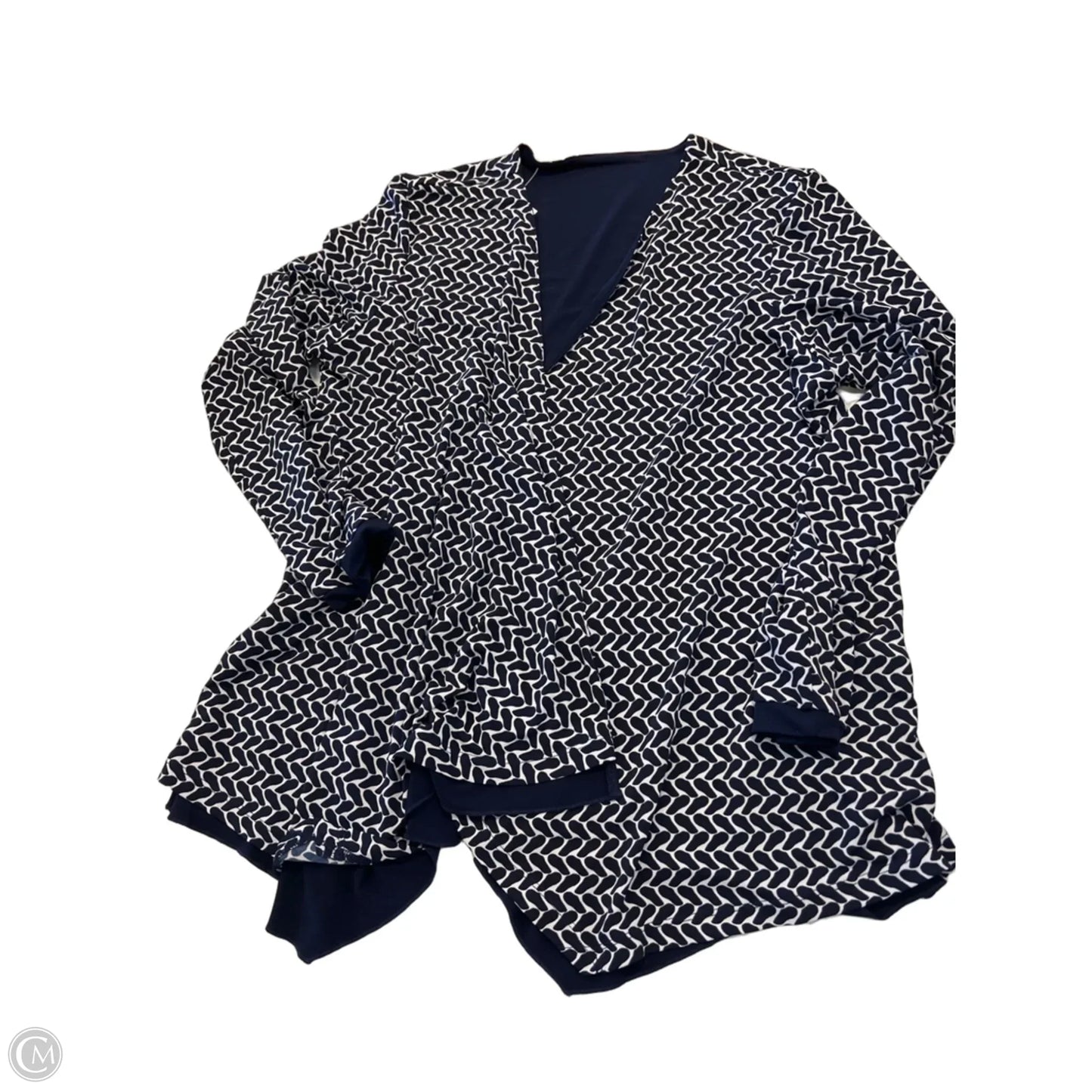 Cardigan By Clothes Mentor In Navy, Size: M