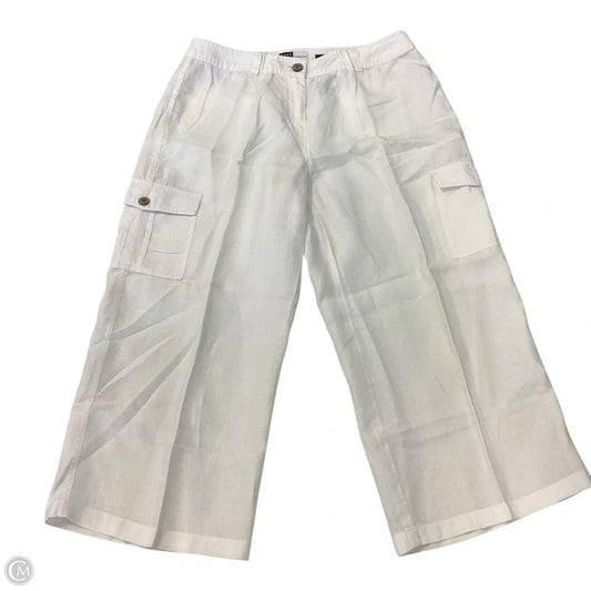 Capris By Saks Fifth Avenue In White, Size: 8