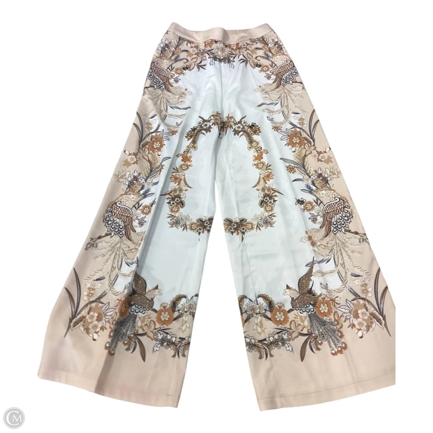 Pants Other By Clothes Mentor In Tan & White, Size: S