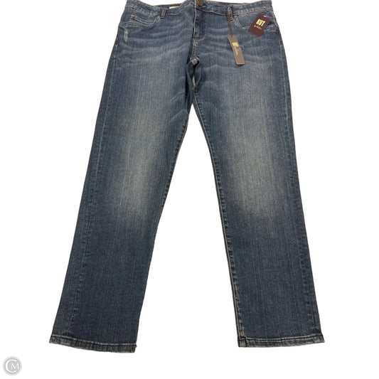 Jeans Boyfriend By Kut In Blue, Size: 16