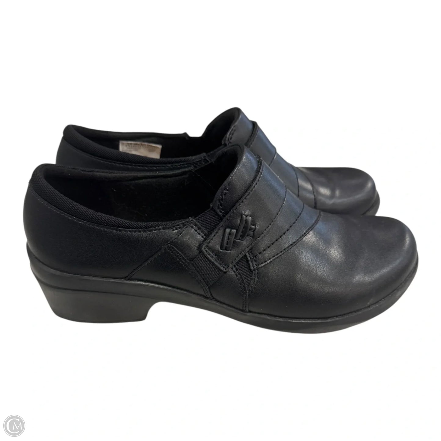Shoes Heels Block By Clarks In Black, Size: 9