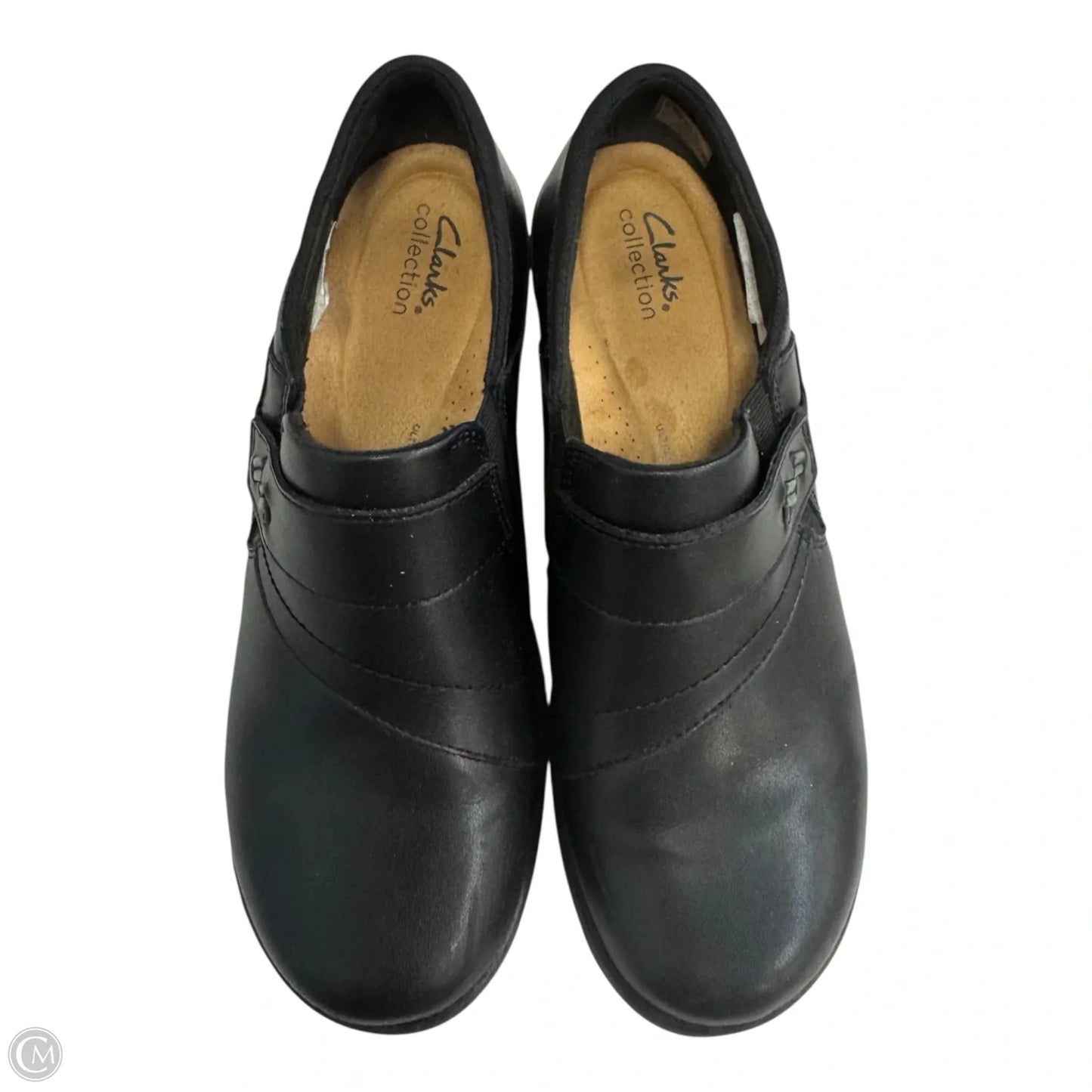 Shoes Heels Block By Clarks In Black, Size: 9