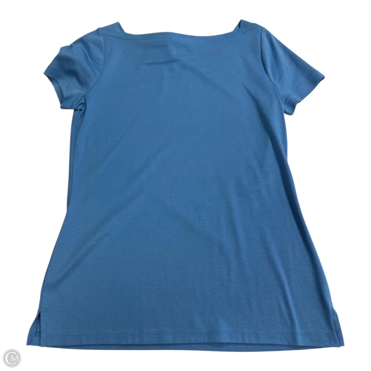 Top Short Sleeve By Talbots In Blue, Size: Xs